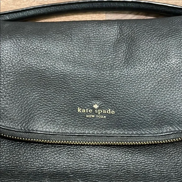 Kate Spade Black Leather Shoulder Bag - Picture 2 of 4